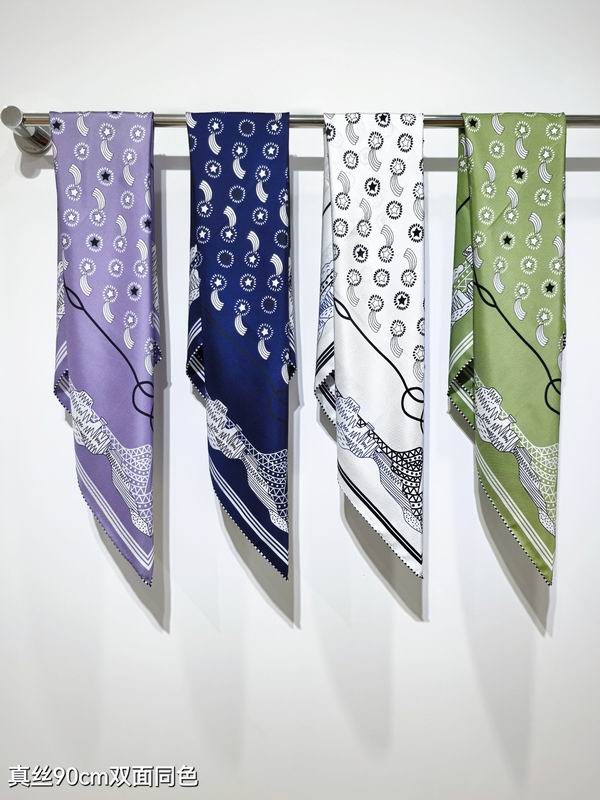 Hermes silk scarf 90X90cm E031302